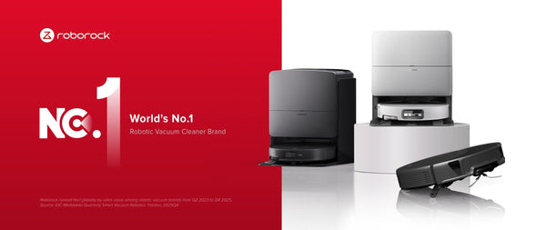 Roborock、IDC調査でロボット掃除機分野の出荷台数・市場シェアともに世界1位を獲得