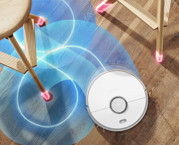 Roborock S5 Max ロボット掃除機 Roborock S5 Max - 選べる2つのカラー。 高精度レーザーセンサー搭載